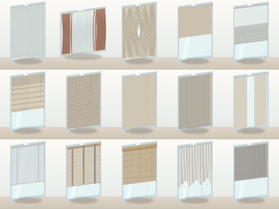 PerdeNeşe Studio — Drapes to blinds: 19 systems, all editable.